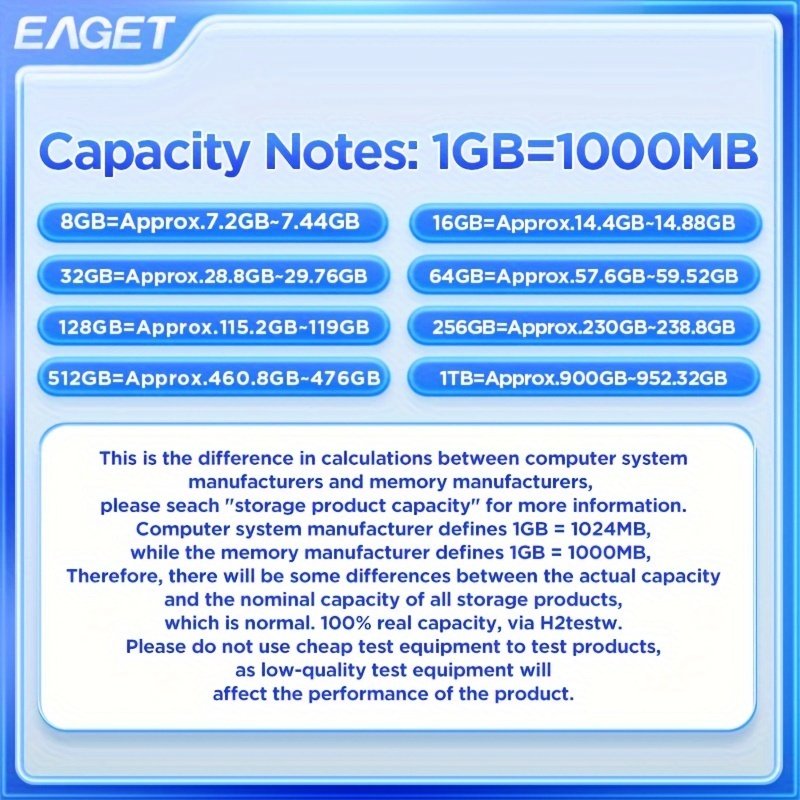 EAGET USB3.2 Flash Drive OTG 1TB Metal U Disk 360° rotates USB Memory Stick 512GB High Speed Memory Stick Pen Drive 32GB 64GB 128GB 256GB USB-A Or Typc-C Flash Drive Disk - Image 5