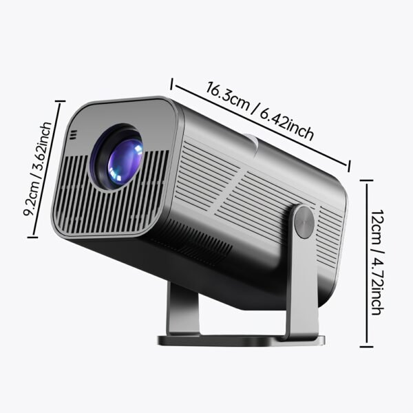 Ultra-Clear 4K Portable Wireless Projector - Perfect for Home Theater, Office & Parties | HDTV Compatible with USB & AV | Easy Setup | Ideal Christmas Gift - Image 4