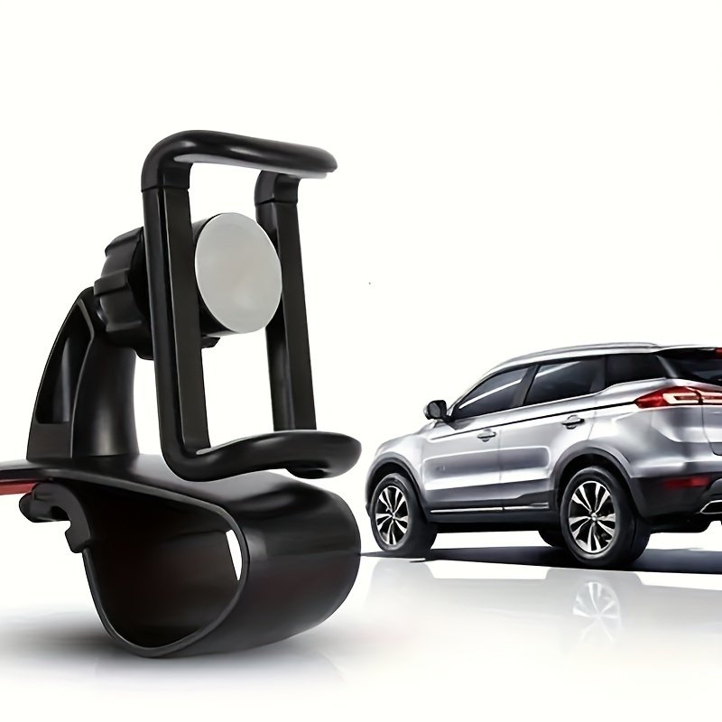 Support 360-Degree Rotation Universal Automobile Phone Holder, Anti-Slip Instrument Plate Holder, Suitable for iPhone, Samsung, Xiaomi, Oppo, Vivo, OnePlus, Using Durable ABS Material, Easy Installation, No Battery - Image 7