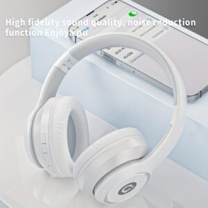 Adol Over-Ear Wireless Headphones with Wireless, Noise Isolation, Built-in Mic for Calls - Compatible with Smartphones