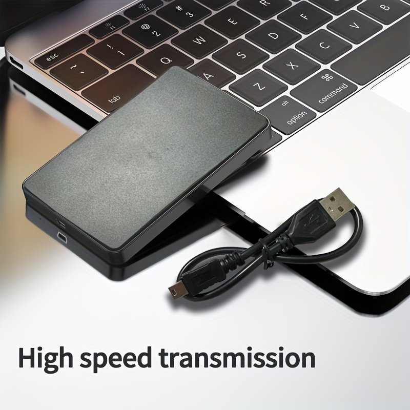USB Mobile Hard Drive 160g for Mobile Phones and Computers, 500g External Storage, High Speed 250g Mechanical Hard Drive, 320g for Computers
