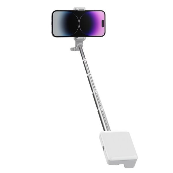 1pc Aluminum Alloy Compact Selfie Stick with Wireless, Portable Photography Tool with Beauty Light, Detachable Tripod Stand for Outdoor Photography - Image 5