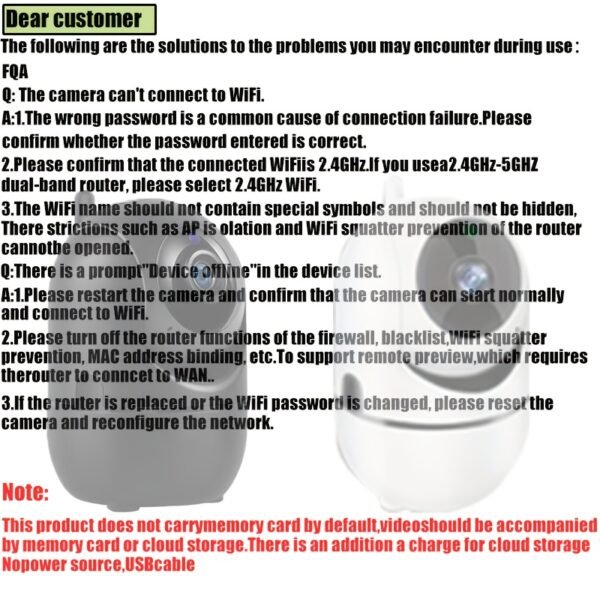 1pc YIIYRY 1080P HD Indoor PTZ Security Camera, WiFi Enabled, Two-Way Audio, App Control, USB Powered, Wall-Mountable, Smart Home Surveillance with Audio Alert - Round ABS Body, Compatible with Smartphones - Image 13