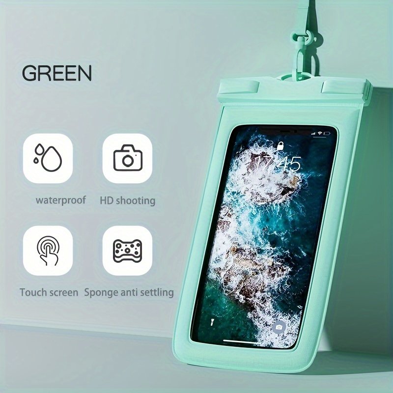 Waterproof Mobile Phone Bag, Double-layer Floating Leakproof Dry Storage Bag For 18.29 Cm Mobile Phone - Image 12