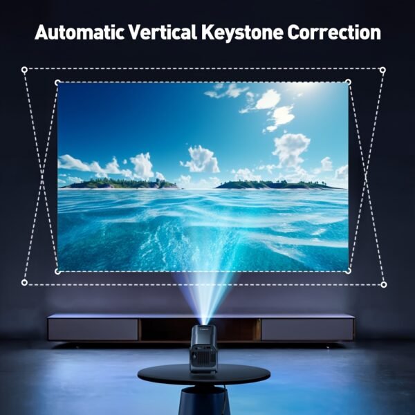 Ultra-Clear 4K Portable Wireless Projector - Perfect for Home Theater, Office & Parties | HDTV Compatible with USB & AV | Easy Setup | Ideal Christmas Gift - Image 9