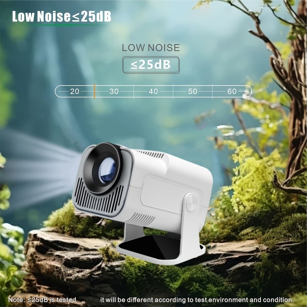 2024 New HY320 Mini Projector 4K Ultra HD, Android 11.0, Lightweight and Portable 1280P 720P 320ANSI Portable Wireless Home Cinema 180 ° Projection Multi angle Adjustment - Image 15