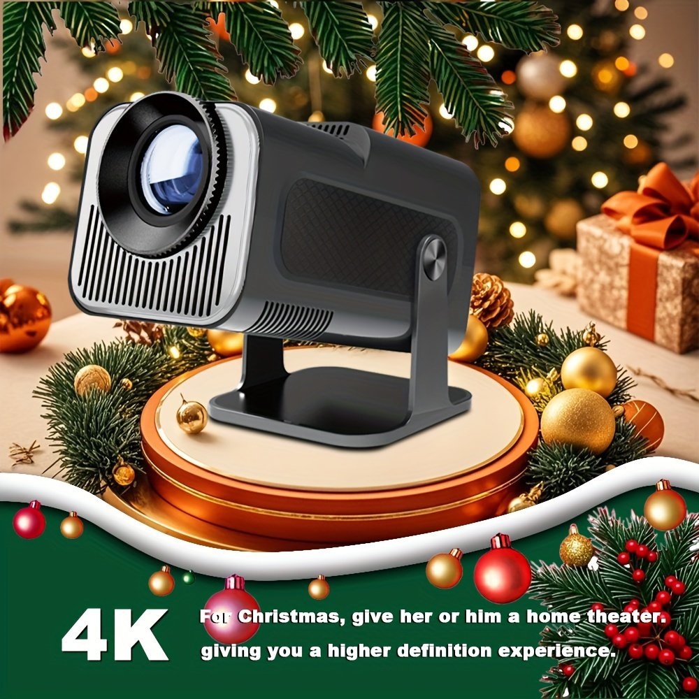 W WUDUNG HY320 Mini Projector - 720P HD, Wireless 5.0 & WiFi6, Portable Cinema with 180° Rotation, W WUDUNG - Image 10
