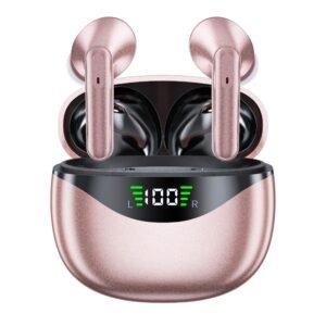 LIFEBEE TWS Wireless Earbuds, In-Ear Headphones With Mini Charging Case, Earphones With LED Display, TWS Headset For Men/Women