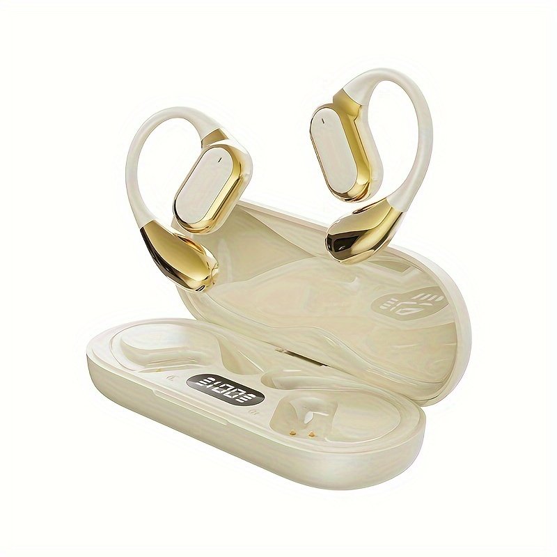 2024 NEW Style True Wireless On-Ear Sleeping Comfortable Headset Music Couples Earbuds TWS HIFI Dolby Bass ACC Stereo HD Calling Earphones for Android & Iphone Cellphone Sports Earpieces Smart Headphones - Image 7