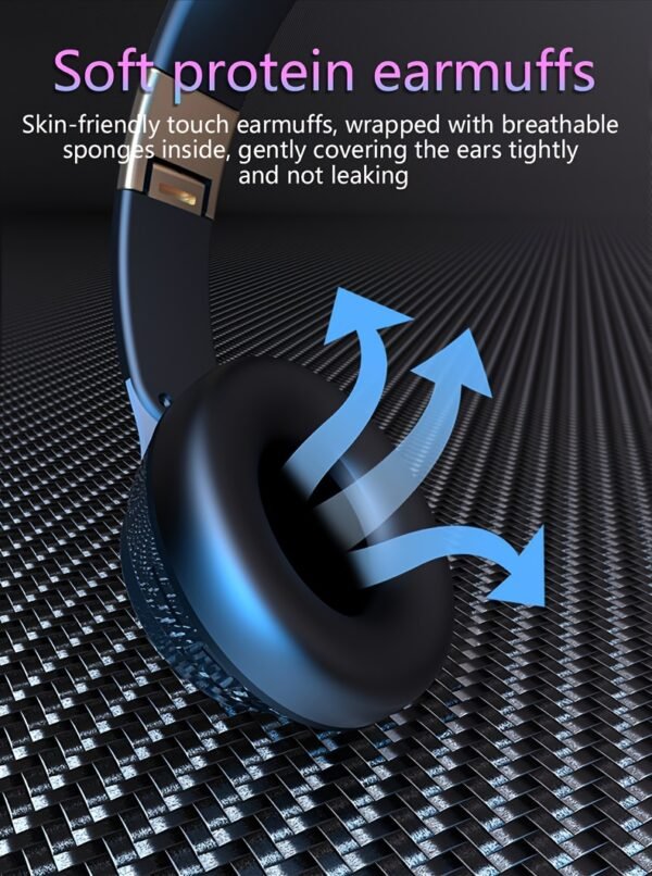 Wireless Headphones, Foldable Design, Compatible With Computers And Mobile Phones - Image 23