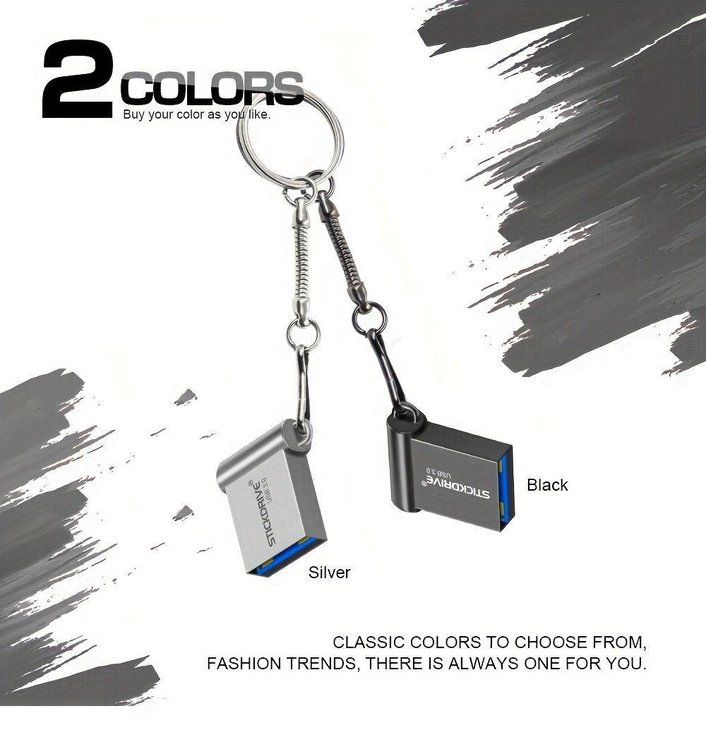 STICKDRIVE MINI USB 3.0 Flash Drive 16GB 32GB 64GB 128GB PENDRIVE Disk Memory For Key Ring - Image 13