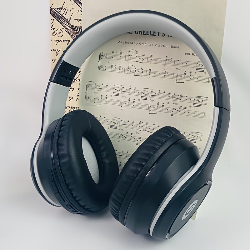 Asus Wireless Headset And Wired Over-Ear Headphones Long Battery Life Stereo Sound Foldable Noise-Cancelling Deep Bass Built-In Mic for Cellphones & Computers Thanksgiving Black Friday Christmas Holiday Gifts -Anime/Animal/Television/Movie Theme - Image 2