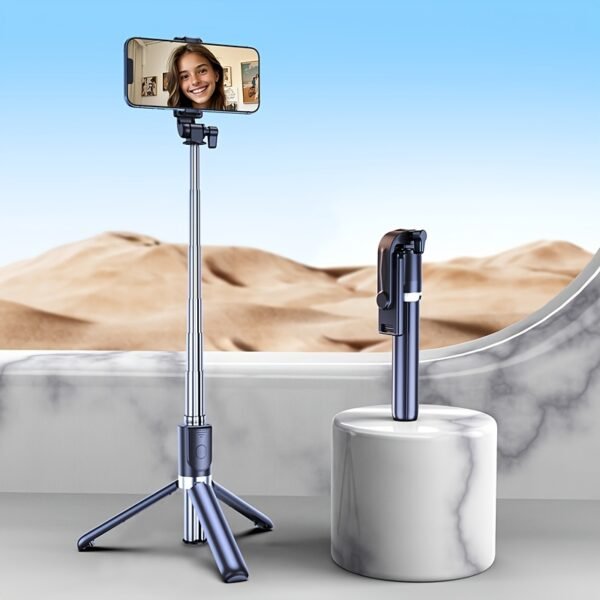 Versatile Selfie Stick Tripod with Anti-Shake, 360° Rotation, Extendable Handheld Stand for Live Streaming & Photography - Battery Powered, Live Broadcast, Photography Tool - Image 9