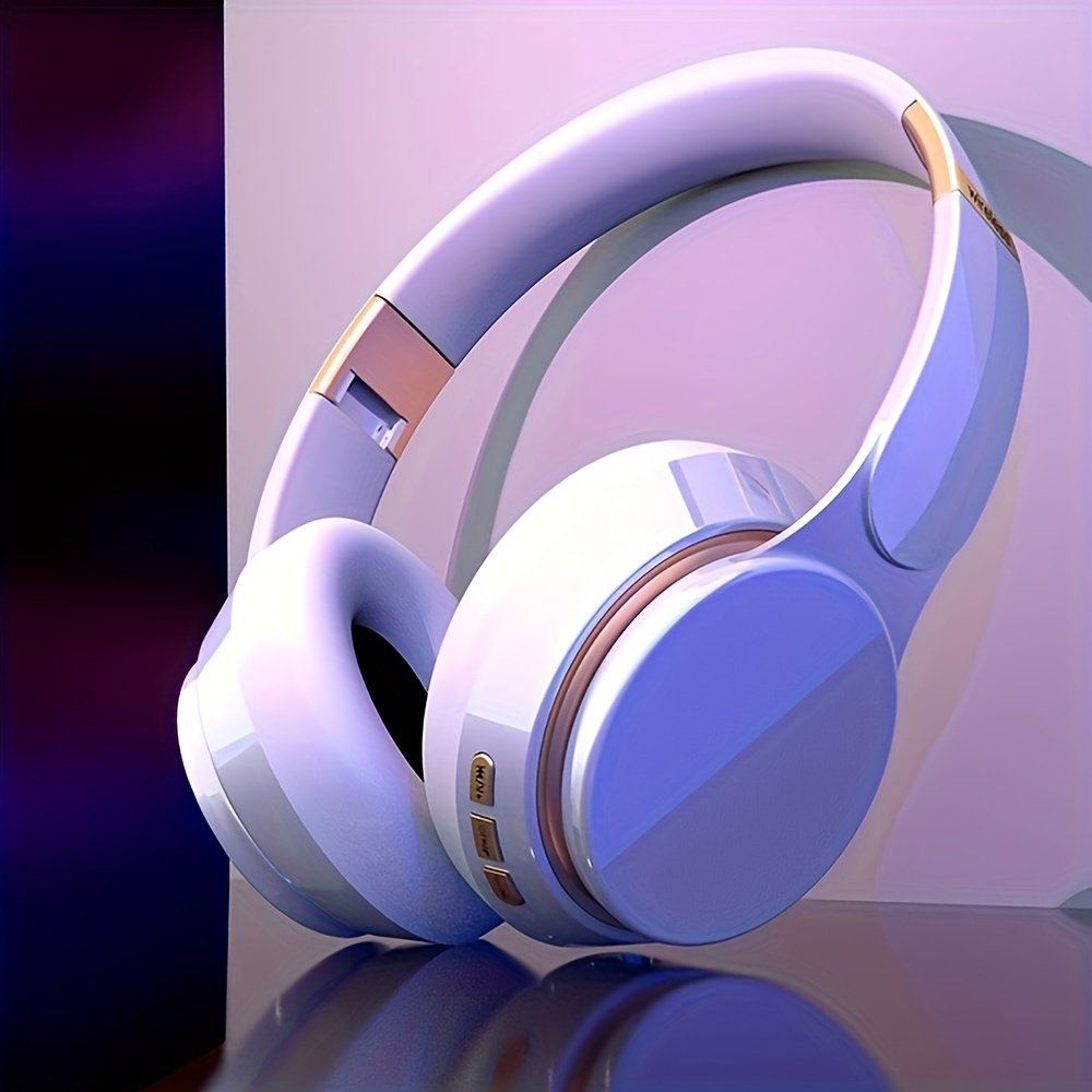 Wireless Headphones, Foldable Design, Compatible With Computers And Mobile Phones - Image 9