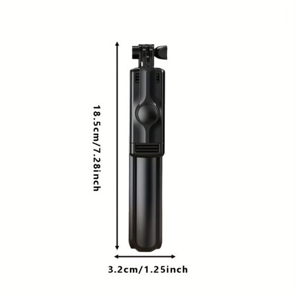 Wireless Selfie Stick, All-in-One Photo Selfie Stick, Live Streaming Tripod, Horizontal And Vertical Photo Tripod Selfie Stick Phone Holder For Various Phones - Image 5