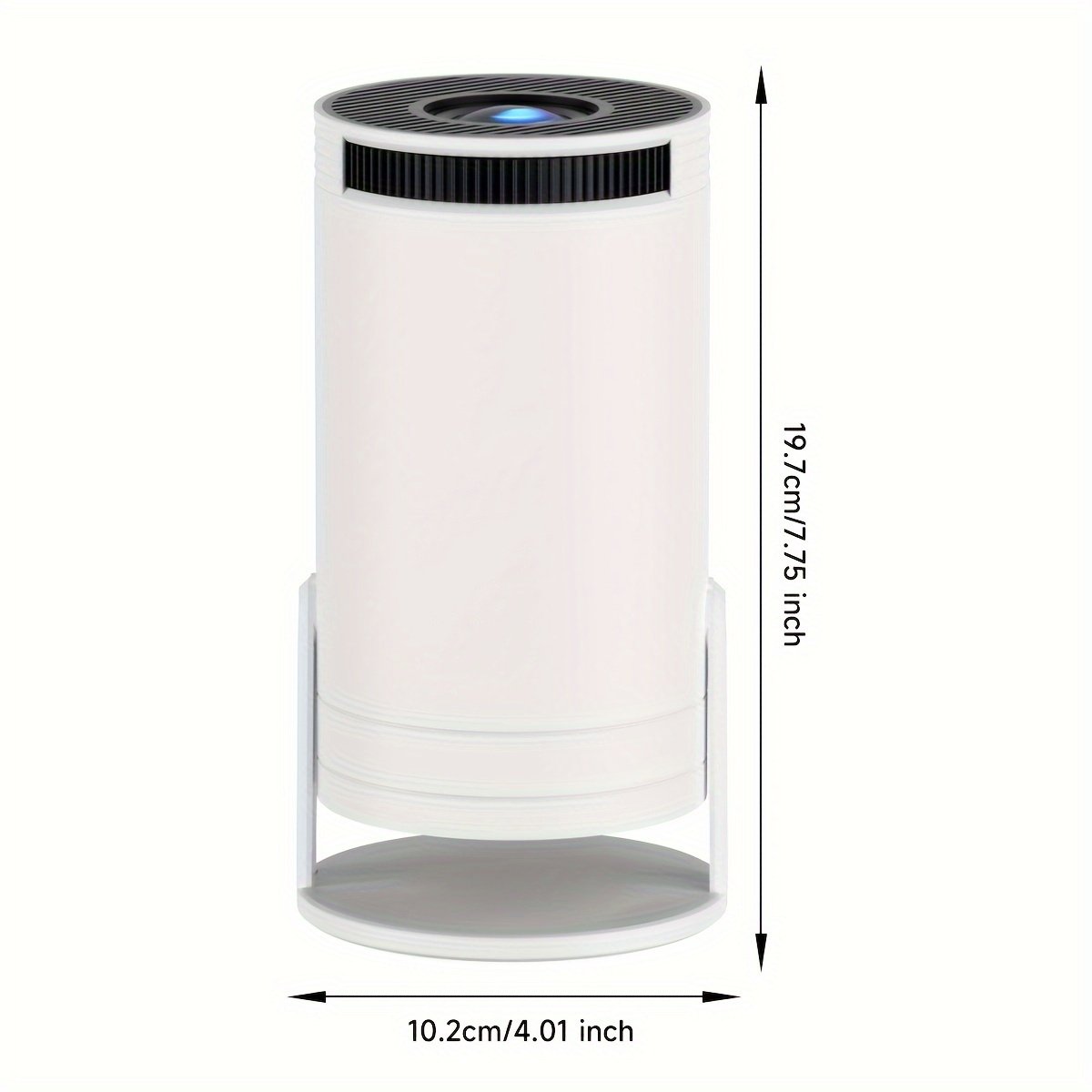 XYA Mini Projector with WIFI, Portable projector, Projector 1080P Supported, 180° Rotatable 3.3meter Screen Movie Projector, Portable Movie Projector for Laptop, PC, Smartphone - Image 9