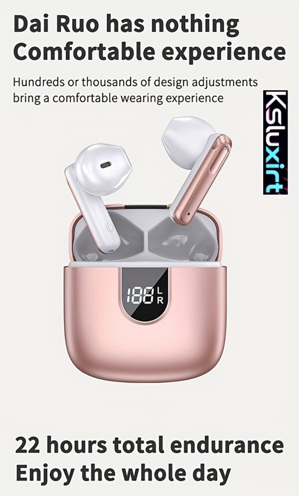 TWS Wireless Earphones, Voice Noise Canceling, HiFi Stereo, In-Ear Earphones With Microphone, LED Power Display, Charging Box - Image 13