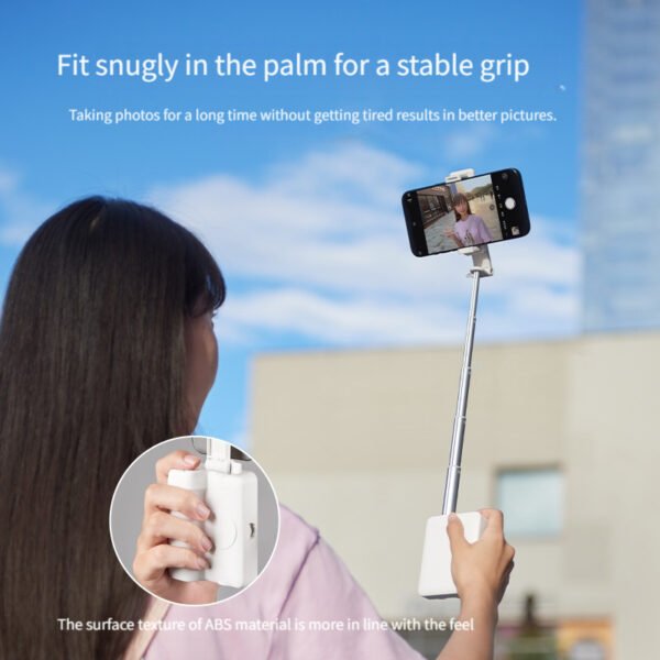 1pc Aluminum Alloy Compact Selfie Stick with Wireless, Portable Photography Tool with Beauty Light, Detachable Tripod Stand for Outdoor Photography - Image 4