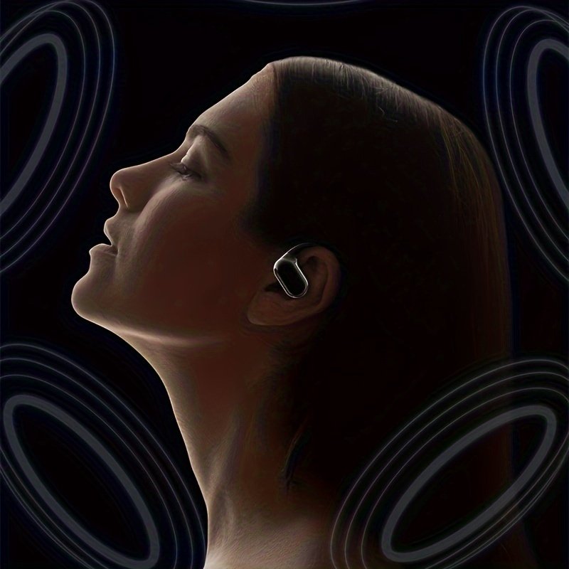 2024 NEW Style True Wireless On-Ear Sleeping Comfortable Headset Music Couples Earbuds TWS HIFI Dolby Bass ACC Stereo HD Calling Earphones for Android & Iphone Cellphone Sports Earpieces Smart Headphones - Image 6