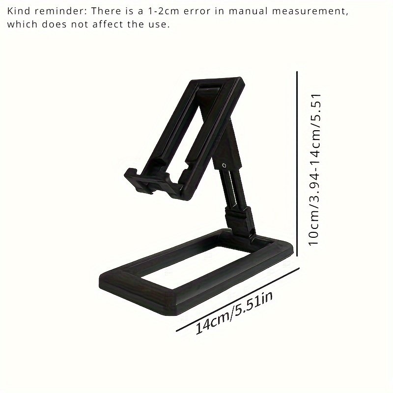 Foldable Phone Stand: Adjustable, Portable, and Durable for All Devices - Made of High-Quality Plastic - Image 9