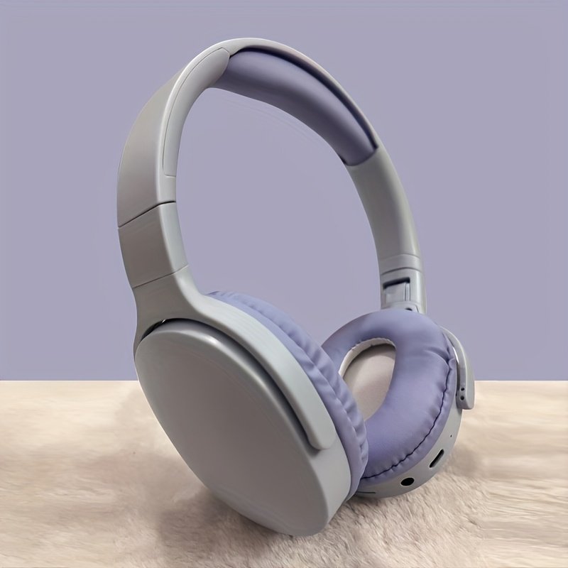 Versatile Wireless Earphones with 3.5mm AUX - Foldable, Comfort-Fit Design for DJs, Tablets, PCs, TVs & Travel | Wireless Connectivity, Volume Control - Image 8