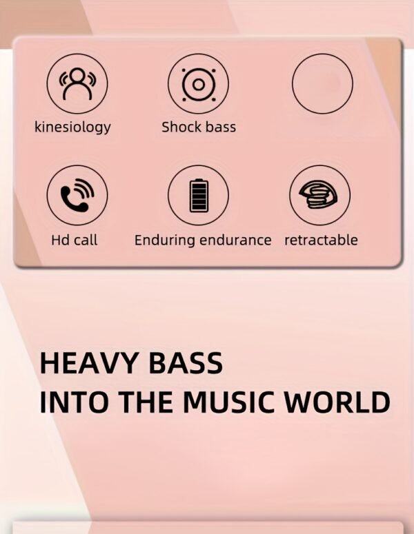 Versatile Wireless Earphones with 3.5mm AUX - Foldable, Comfort-Fit Design for DJs, Tablets, PCs, TVs & Travel | Wireless Connectivity, Volume Control - Image 15