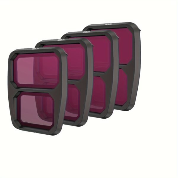 STARTRC 6pcs ND Filter Set for DJI Air 3 - UV, CPL, ND8, ND16, ND32, ND64 - Adjustable Metal Filters with Rectangular Shape - Image 7