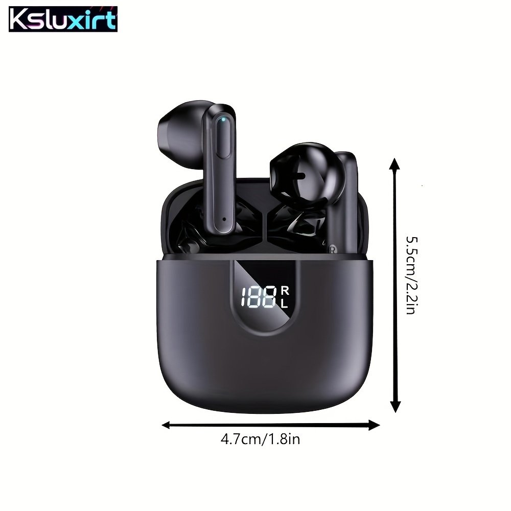 TWS Wireless Earphones, Voice Noise Canceling, HiFi Stereo, In-Ear Earphones With Microphone, LED Power Display, Charging Box - Image 5