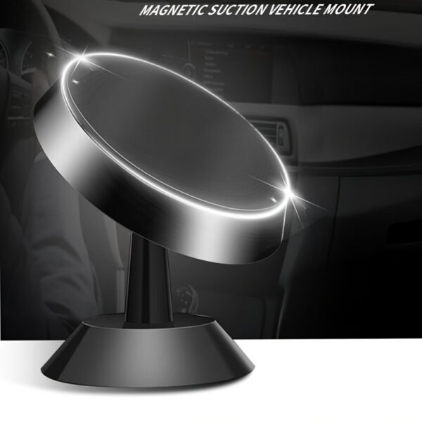 Universal Aluminum Alloy Car Phone Holder, 360 Degree Rotation, Strong Magnetic Mount, Durable Auto Dashboard Accessory - Image 20