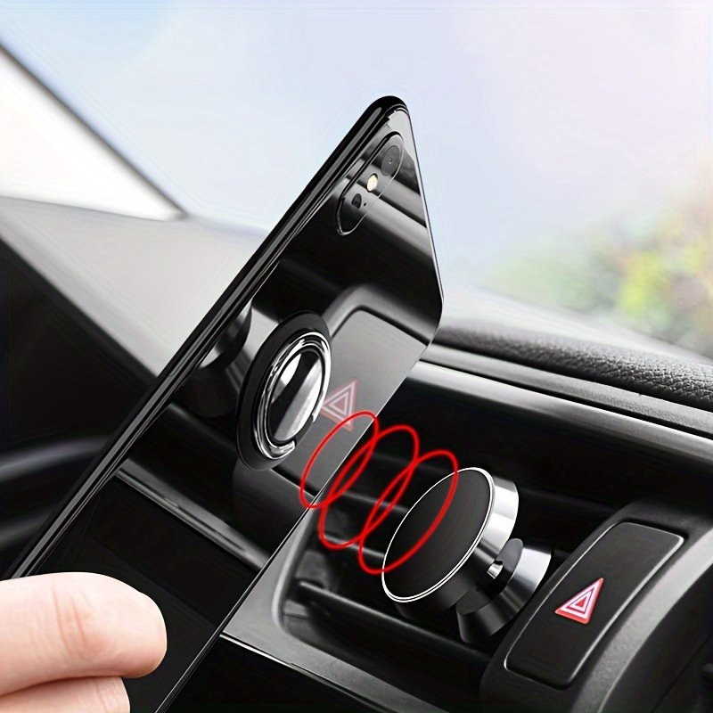 Universal Finger Ring Holder Stand Grip 360 Degree Rotating For Mobile Phone Car Magnetic Mount Phone Back Sticker Pad Bracket - Image 8