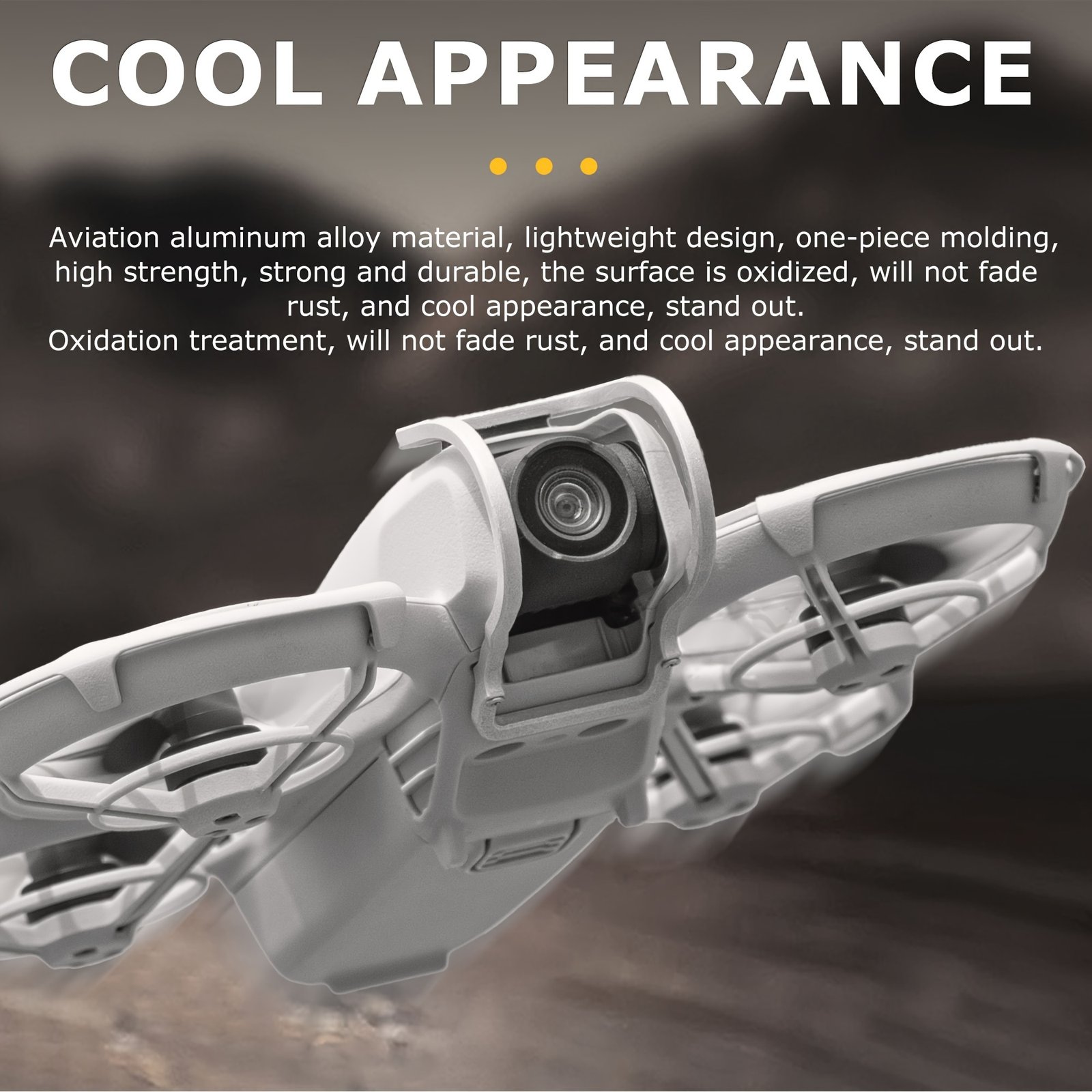 STARTRC Is Suitable For DJI NEO Drone Gimbal Collision Protection Golden Protective Bar Lightweight Accessories. - Image 2