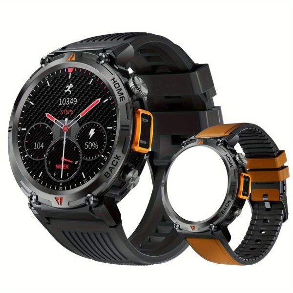 JELLOO Sports Smart Watch With LED Lighting For Men, With Wireless Call Making Function(Answer/Make Calls), 3.68cm HD Smart Watch Smartwatch For Android & IPhone Phone - Image 12