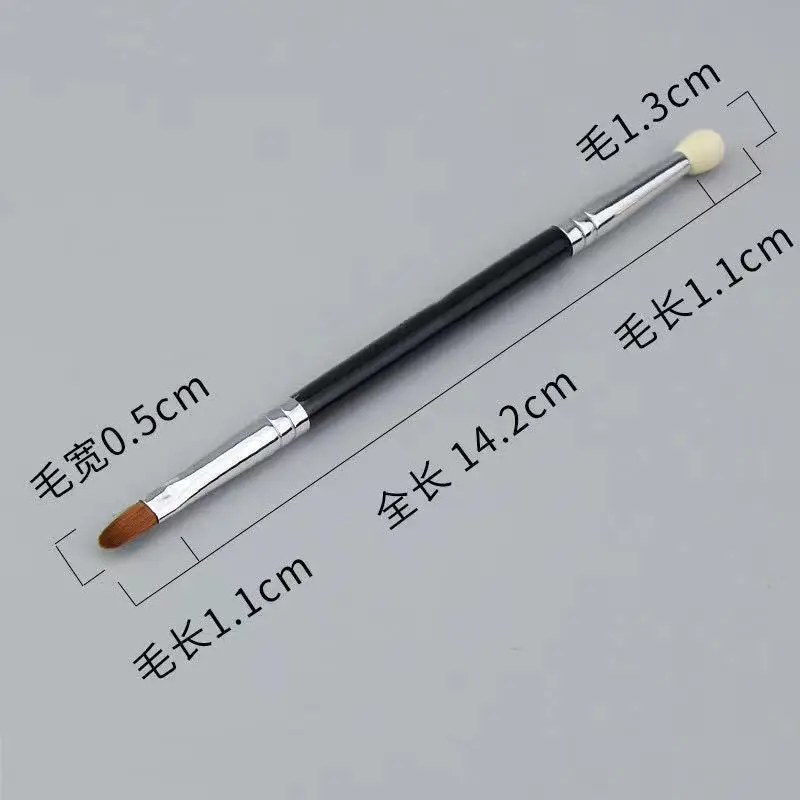 1pc Concealer Makeup Brushes Sponge Pointed Detail Eyeshadow Make up Brush Cover up speckle Precision Double ended Beauty tools - Image 3
