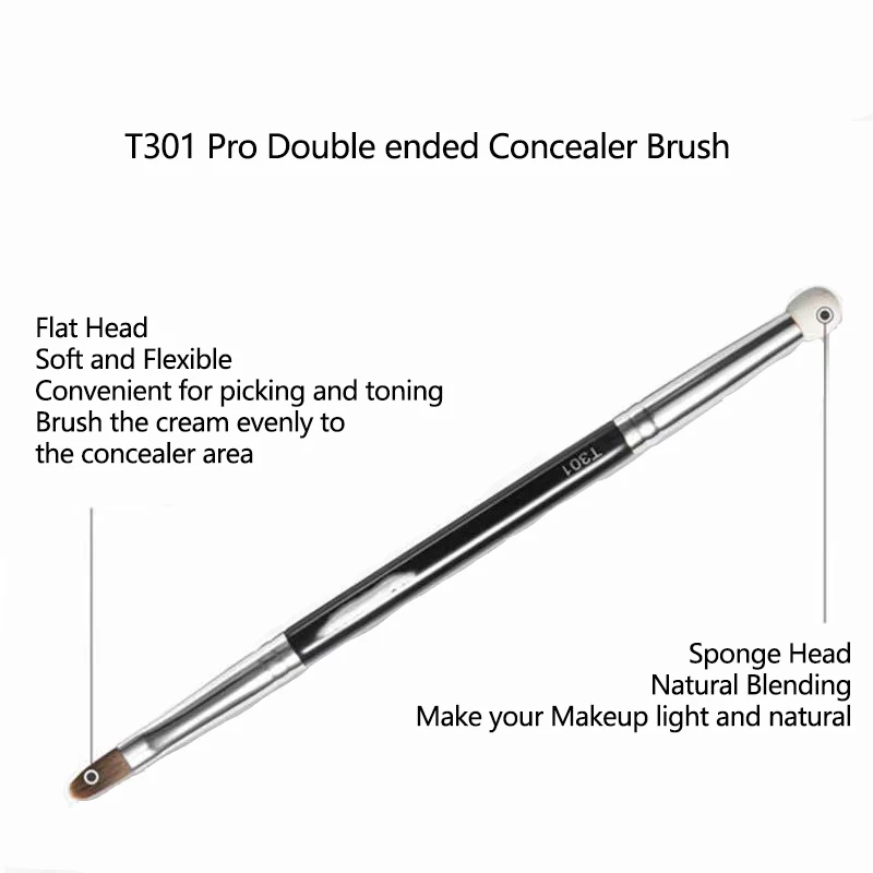 1pc Concealer Makeup Brushes Sponge Pointed Detail Eyeshadow Make up Brush Cover up speckle Precision Double ended Beauty tools - Image 17