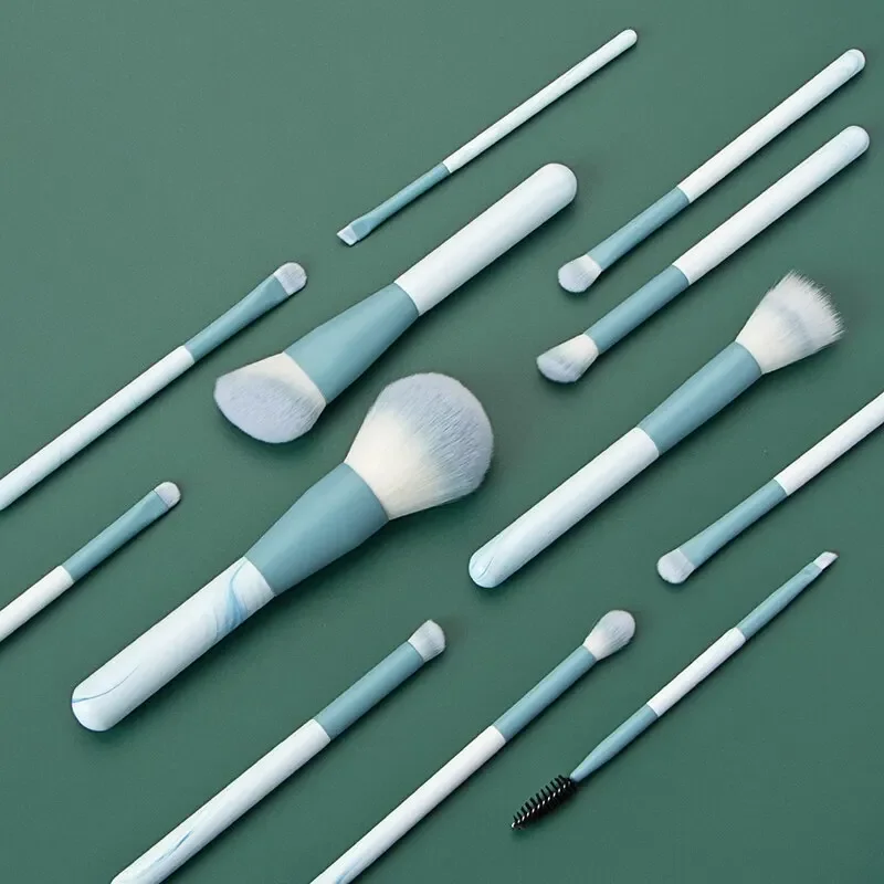 12Pcs Soft Makeup Brushes Set for Cosmetic Beauty Foundation Blush Powder Eyeshadow Concealer Blending Make Up Brush - Image 3