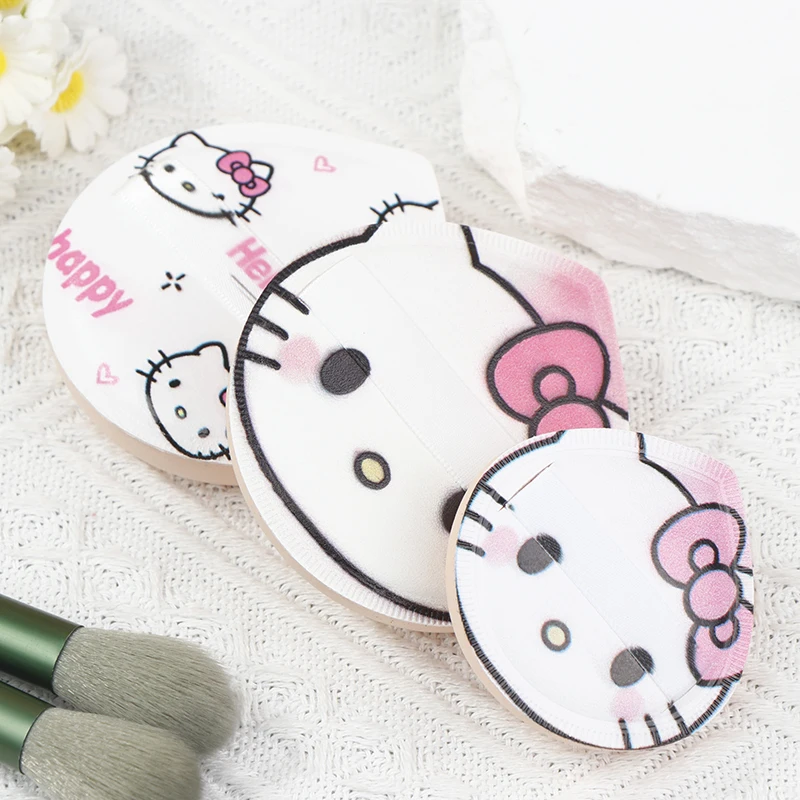 Sanrio Makeup Sponge Puff Hello Kitty Makeup Concealer Super Soft Elastic Cotton Face Base Make Up Cosmetic Puff Beauty Tools - Image 11