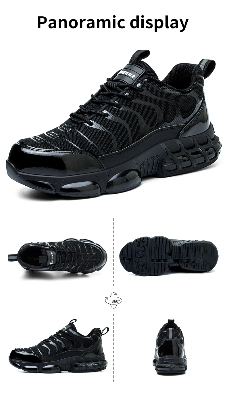 Summer Air Cushion Work Safety Shoes  Unisex Breathable Steel Toe Shoes with Anti-Piercing Protection - Image 17