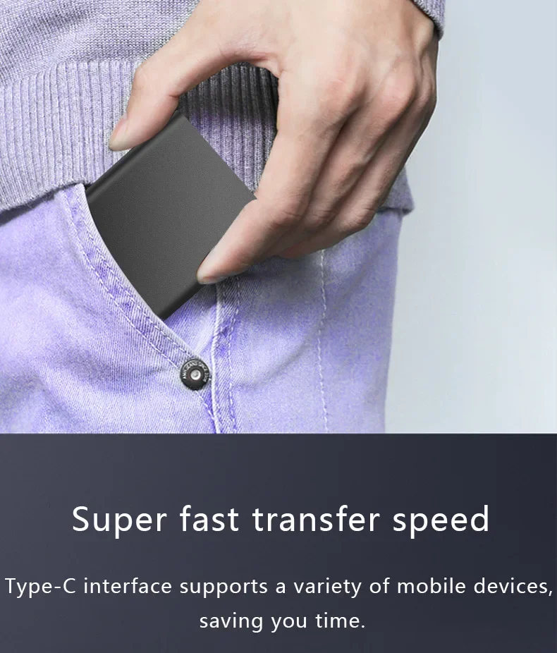 Portable SSD 1TB External Hard Drive High-speed Mobile Solid State Drive External Storage Decives Hard Disks for PC/ Mac - Image 15