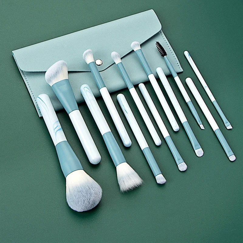 12Pcs Soft Makeup Brushes Set for Cosmetic Beauty Foundation Blush Powder Eyeshadow Concealer Blending Make Up Brush - Image 12