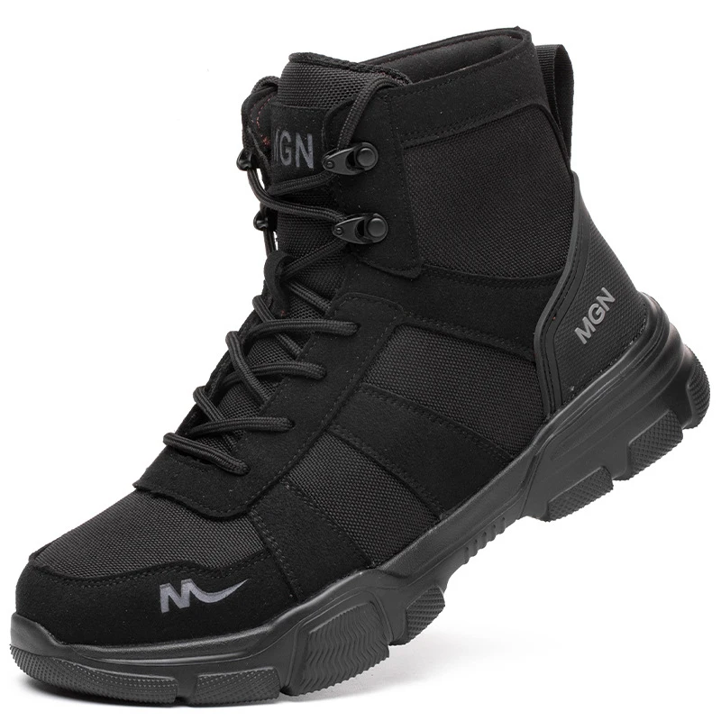 Work Boots Indestructible Safety Shoes Men Steel Toe Shoes Puncture-Proof Sneakers Male Footwear Shoes Women Non Slip Work Shoes - Image 7