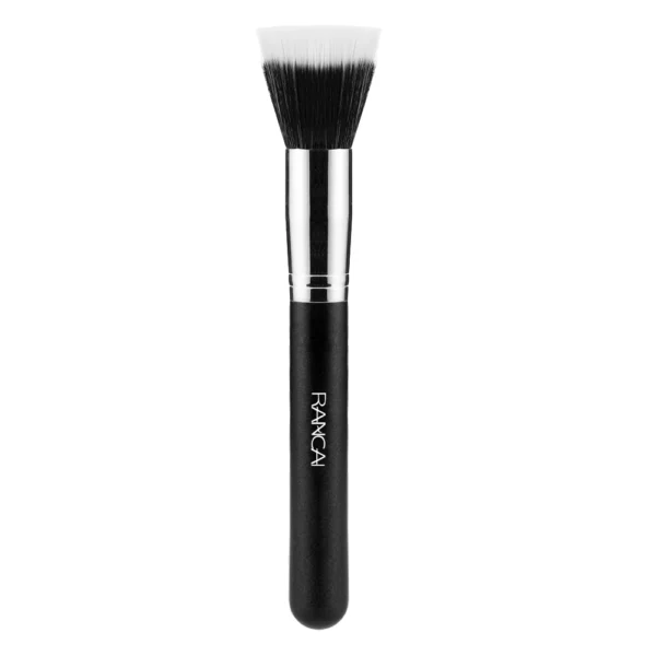 1pcs Full Size Powder Brush Blusher Contour Skin Care Black Fiber Stippling Brush Cosmetic Make Up Beauty Tools - Image 6