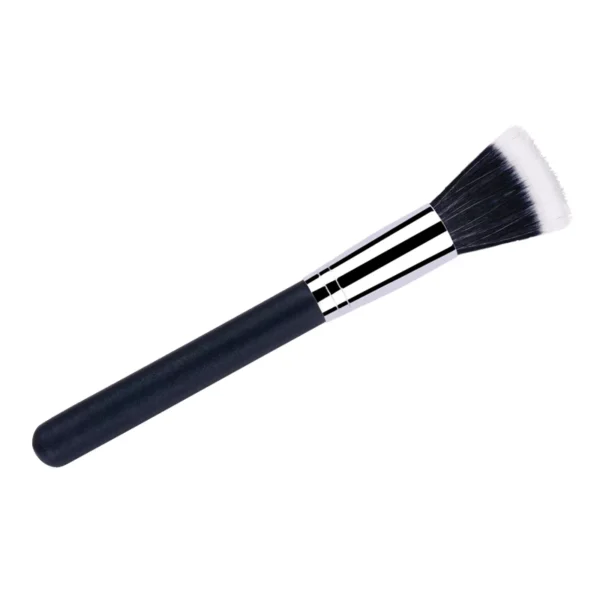 1pcs Full Size Powder Brush Blusher Contour Skin Care Black Fiber Stippling Brush Cosmetic Make Up Beauty Tools - Image 5