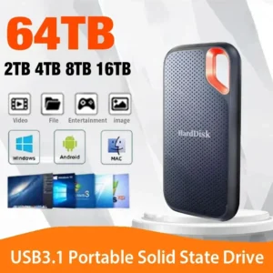 High-speed External Solid State Drive 1TB Portable External Hard Drive ssd 2TB External hard disk ssd hard drive For Laptop Mac
