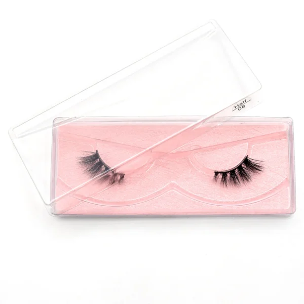 Visofree Half Mink Lashes Make Up False Eyelashes Hand Up Natural Long Mink Lashes Cruelty Free Crisscross Mink Fake Eyelashes - Image 53