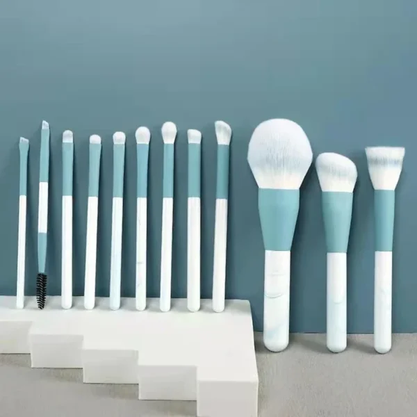 12Pcs Soft Makeup Brushes Set for Cosmetic Beauty Foundation Blush Powder Eyeshadow Concealer Blending Make Up Brush - Image 14