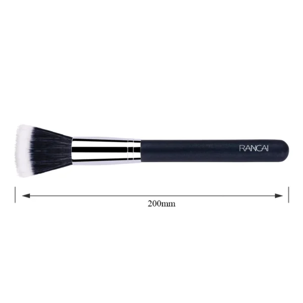 1pcs Full Size Powder Brush Blusher Contour Skin Care Black Fiber Stippling Brush Cosmetic Make Up Beauty Tools - Image 3