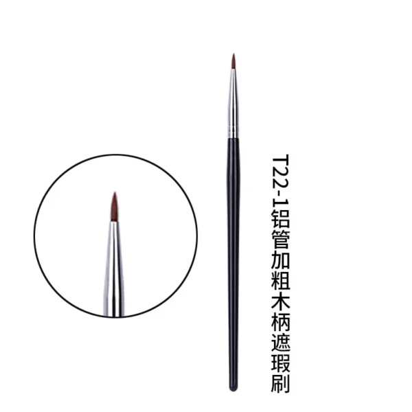 1pc Concealer Makeup Brushes Sponge Pointed Detail Eyeshadow Make up Brush Cover up speckle Precision Double ended Beauty tools - Image 9