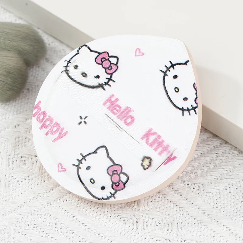 Sanrio Makeup Sponge Puff Hello Kitty Makeup Concealer Super Soft Elastic Cotton Face Base Make Up Cosmetic Puff Beauty Tools - Image 3