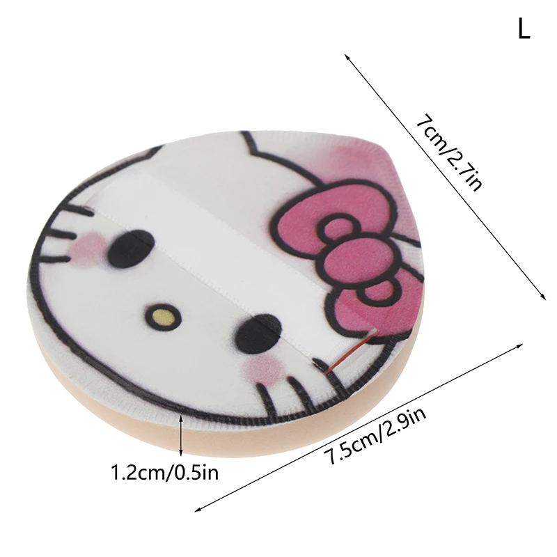 Sanrio Makeup Sponge Puff Hello Kitty Makeup Concealer Super Soft Elastic Cotton Face Base Make Up Cosmetic Puff Beauty Tools - Image 7