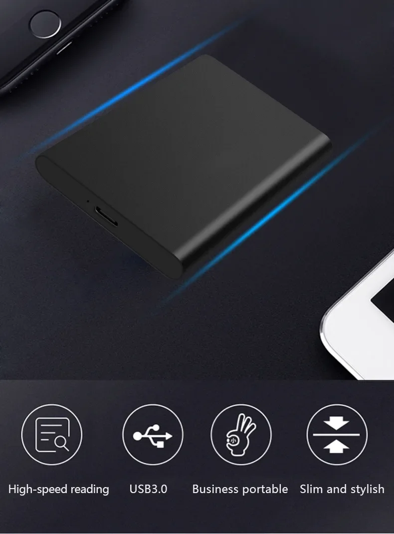 Portable SSD 1TB External Hard Drive High-speed Mobile Solid State Drive External Storage Decives Hard Disks for PC/ Mac - Image 12